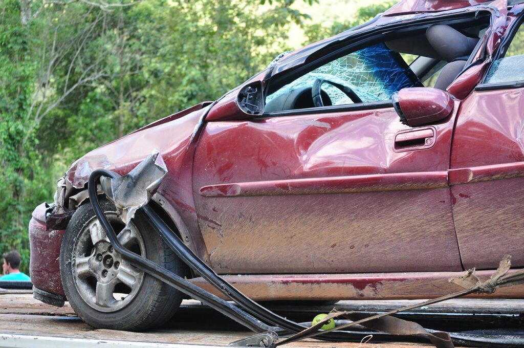 Car crash in Lynchburg, VA